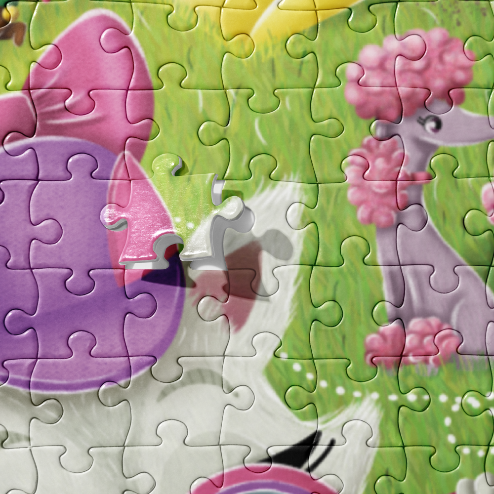 Pretty Kitty Detective Jigsaw Puzzle